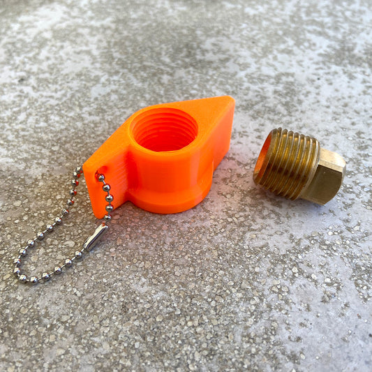 PlugKeyper - Boat Drain Plug Reminder and Wrench.