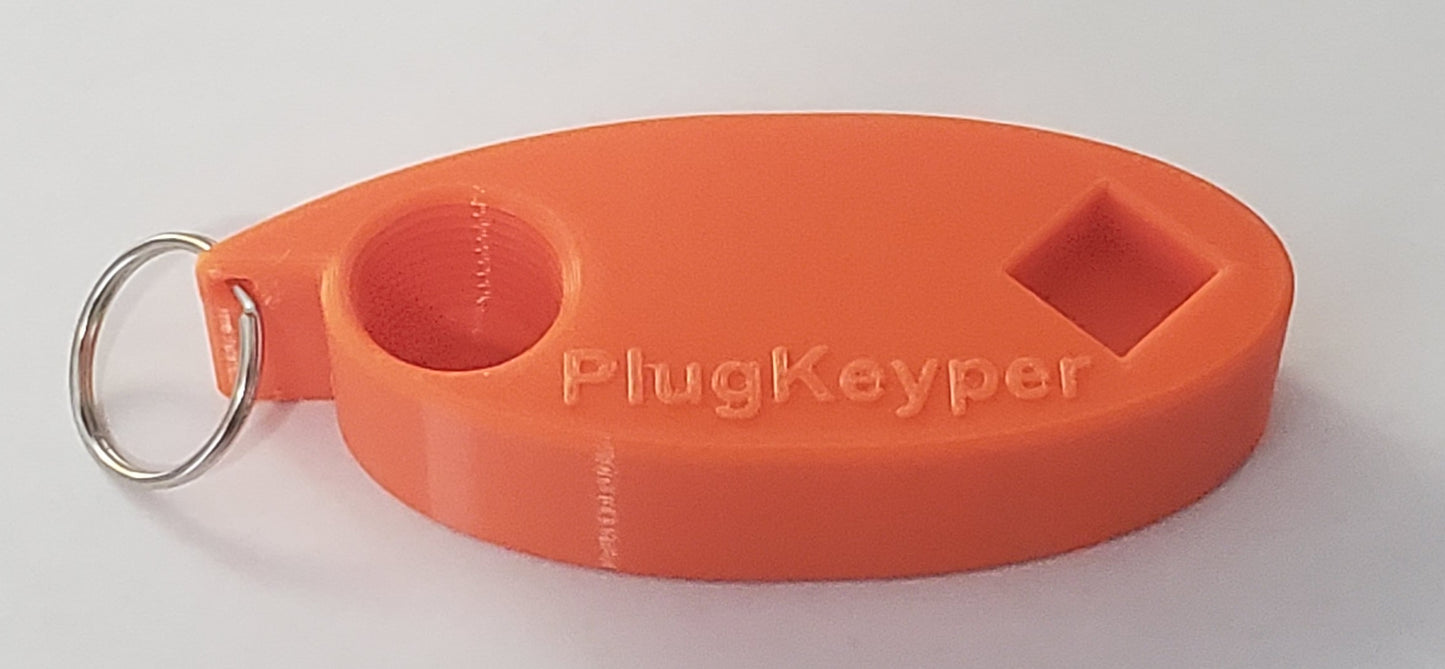 Multi-purpose Boat Drain Plug Keychain