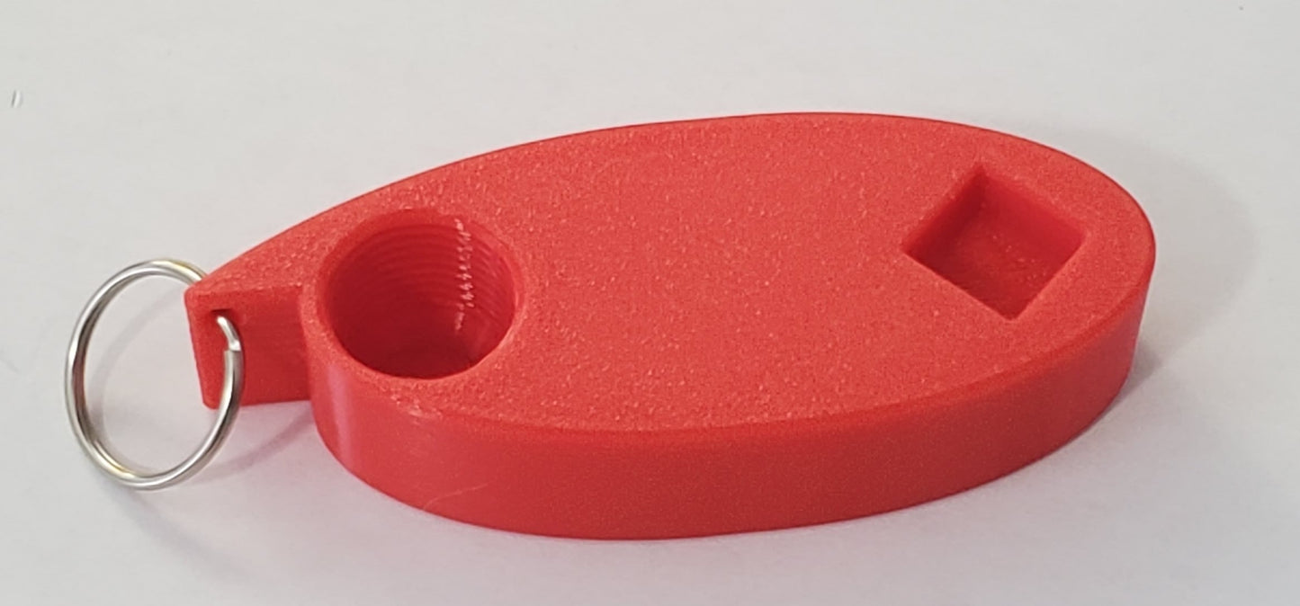 Multi-purpose Boat Drain Plug Keychain