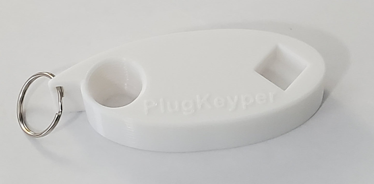 Multi-purpose Boat Drain Plug Keychain
