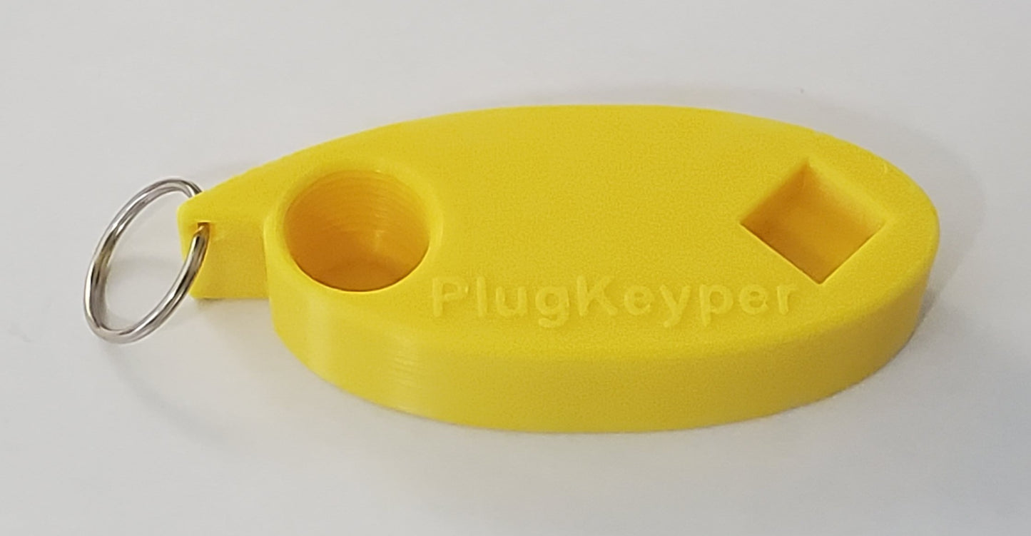 Multi-purpose Boat Drain Plug Keychain