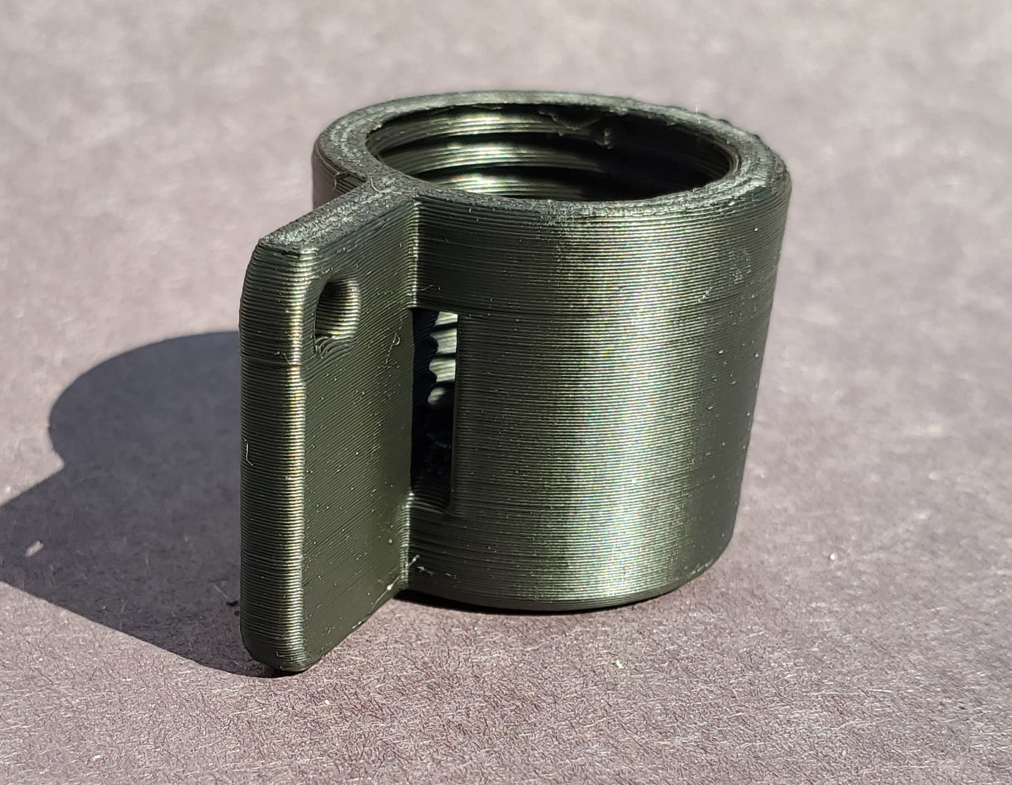 PlugKeyper (Black) - boat drain plug reminder.