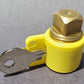 PlugKeyper (Yellow) - boat drain plug reminder.