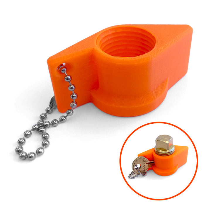 PlugKeyper Wrench Model White With 2 Replacement Plugs boat drain plug reminder