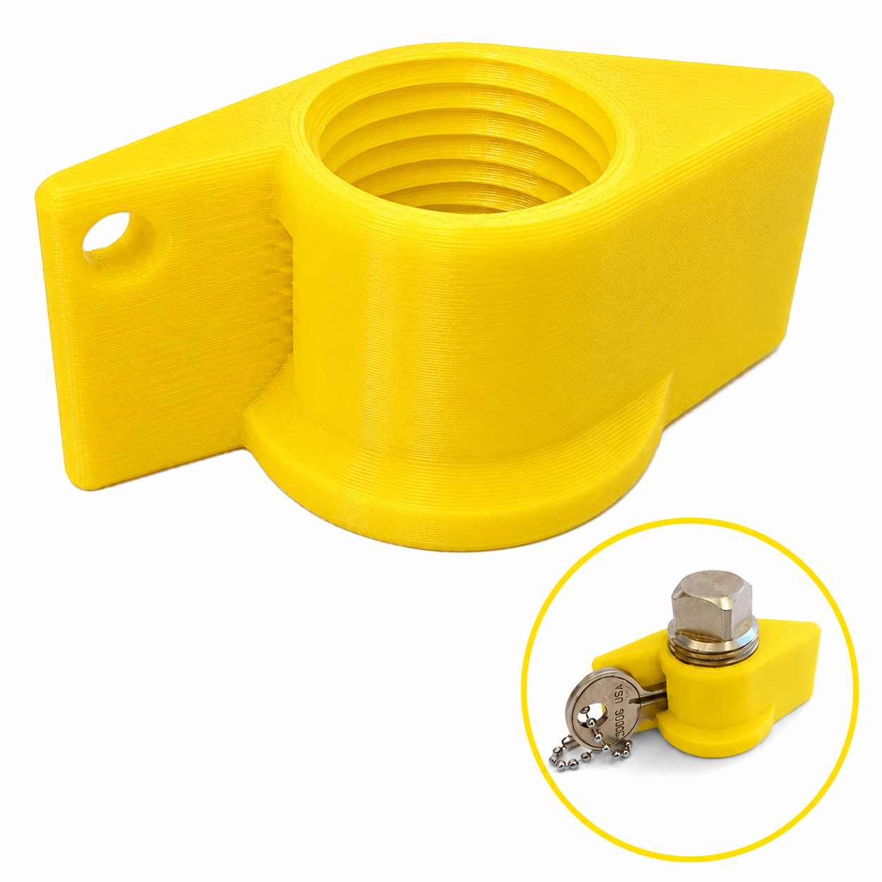 PlugKeyper Wrench, Keychain, Drain Plug Reminder