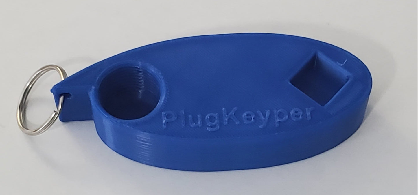 Multi-purpose Boat Drain Plug Keychain