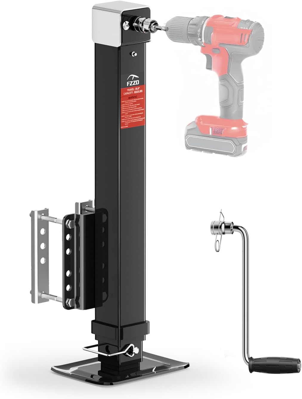 Trailer-rated bottle jack