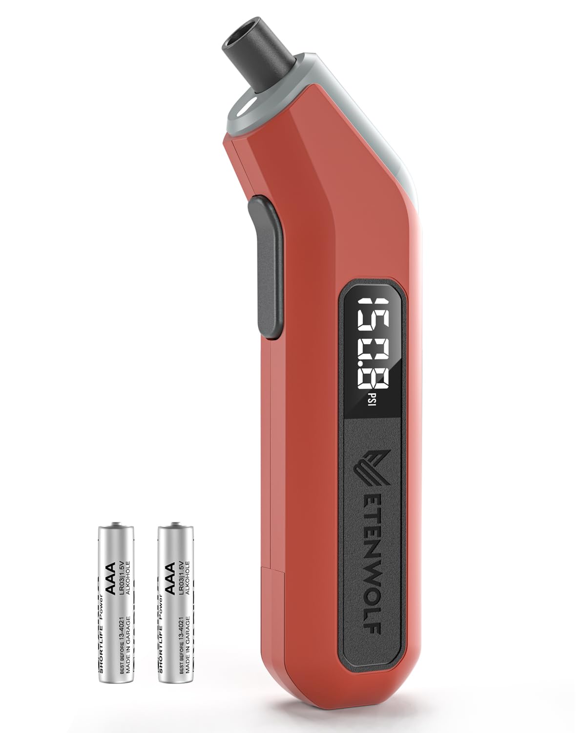 Tire pressure gauge for boat trailer tires