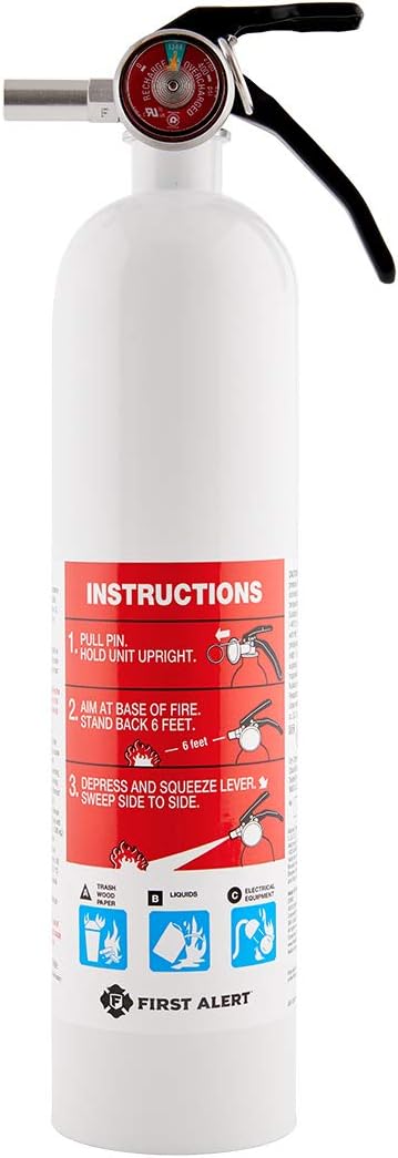 Marine fire extinguisher for boats