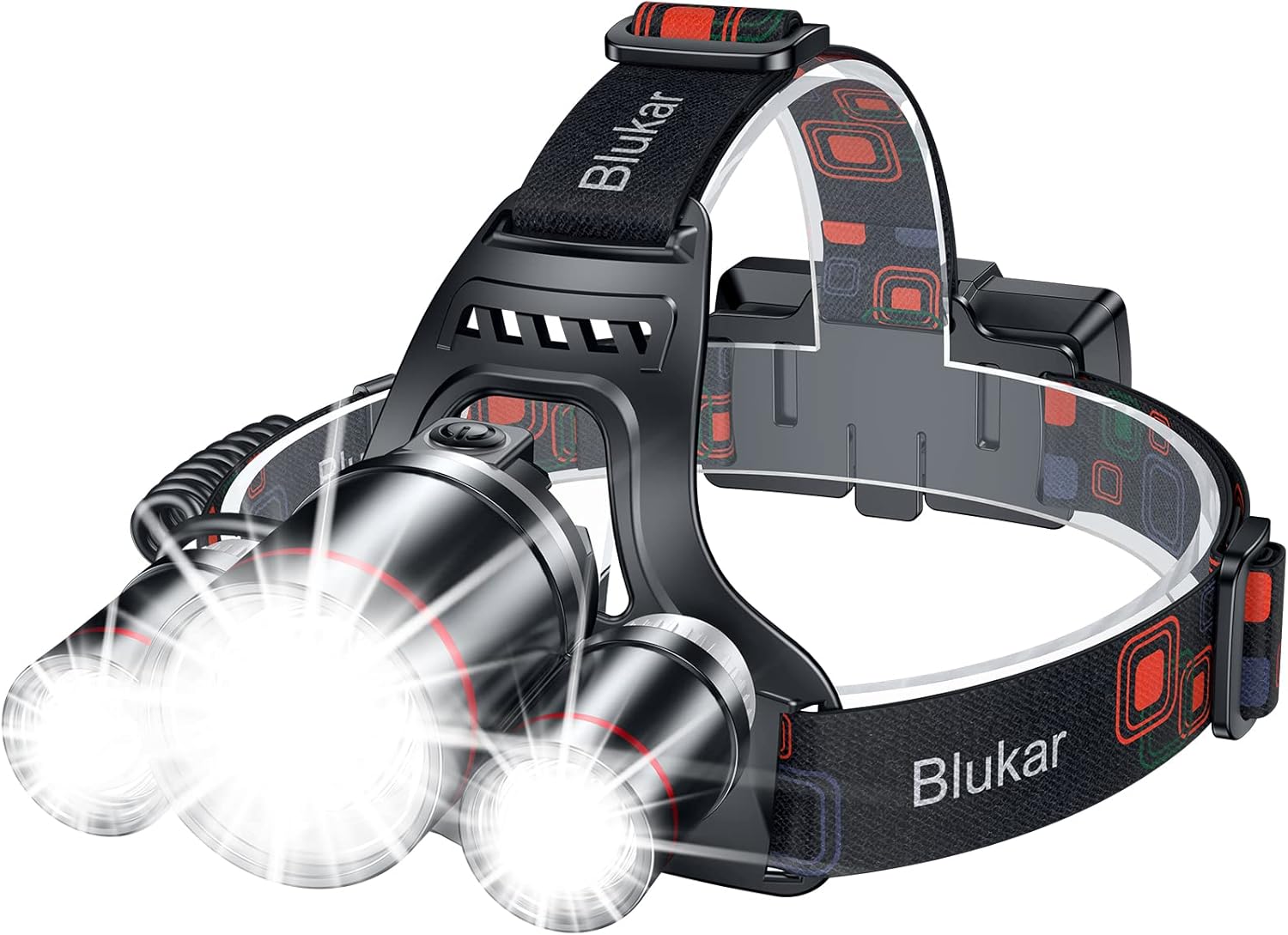 Waterproof headlamp for roadside trailer repairs