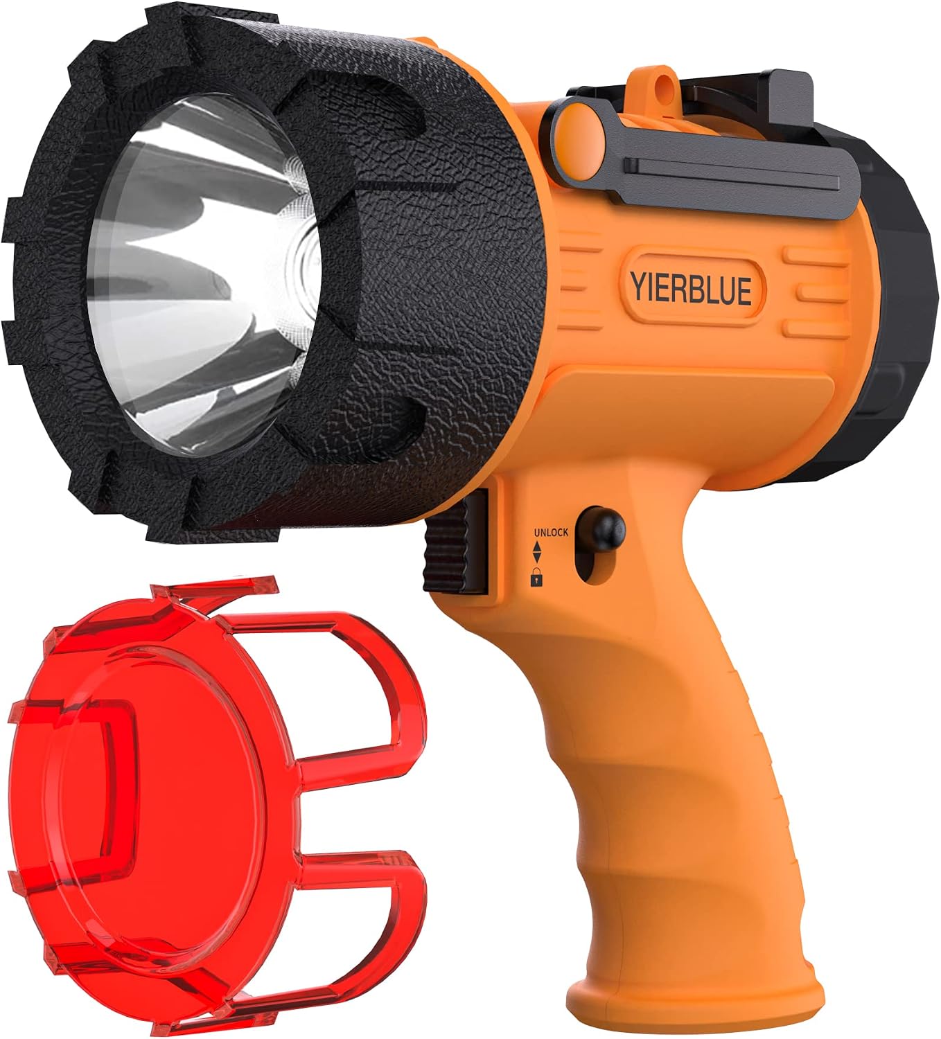 Waterproof marine flashlight or headlamp