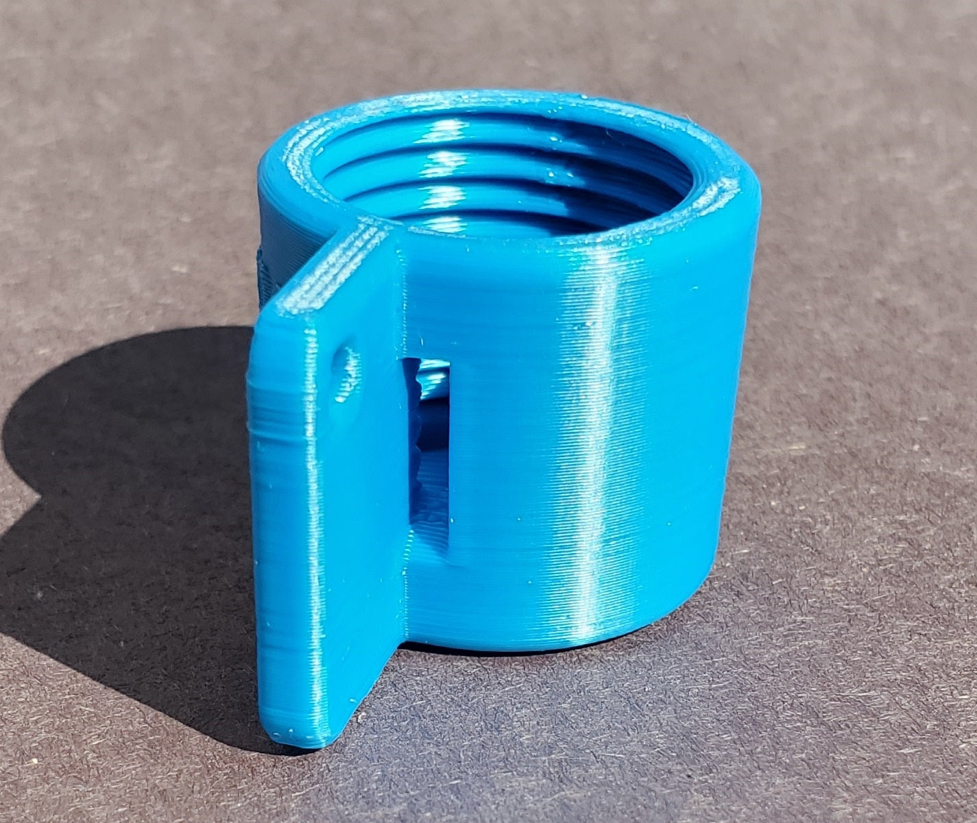 PlugKeyper (Blue) - boat drain plug reminder.