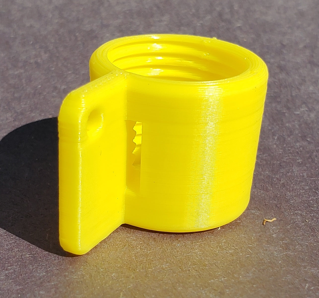 PlugKeyper (Yellow) - boat drain plug reminder.