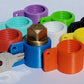 PlugKeyper (Orange) - boat drain plug reminder. Designed for a 1/2 garboard drain plug.